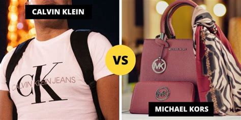 que marca es mejor calvin klein o michael kors|Calvin Klein vs Michael Kors.